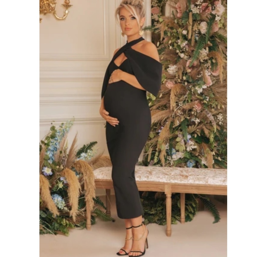 NWT Club London halter maternity sexy dress